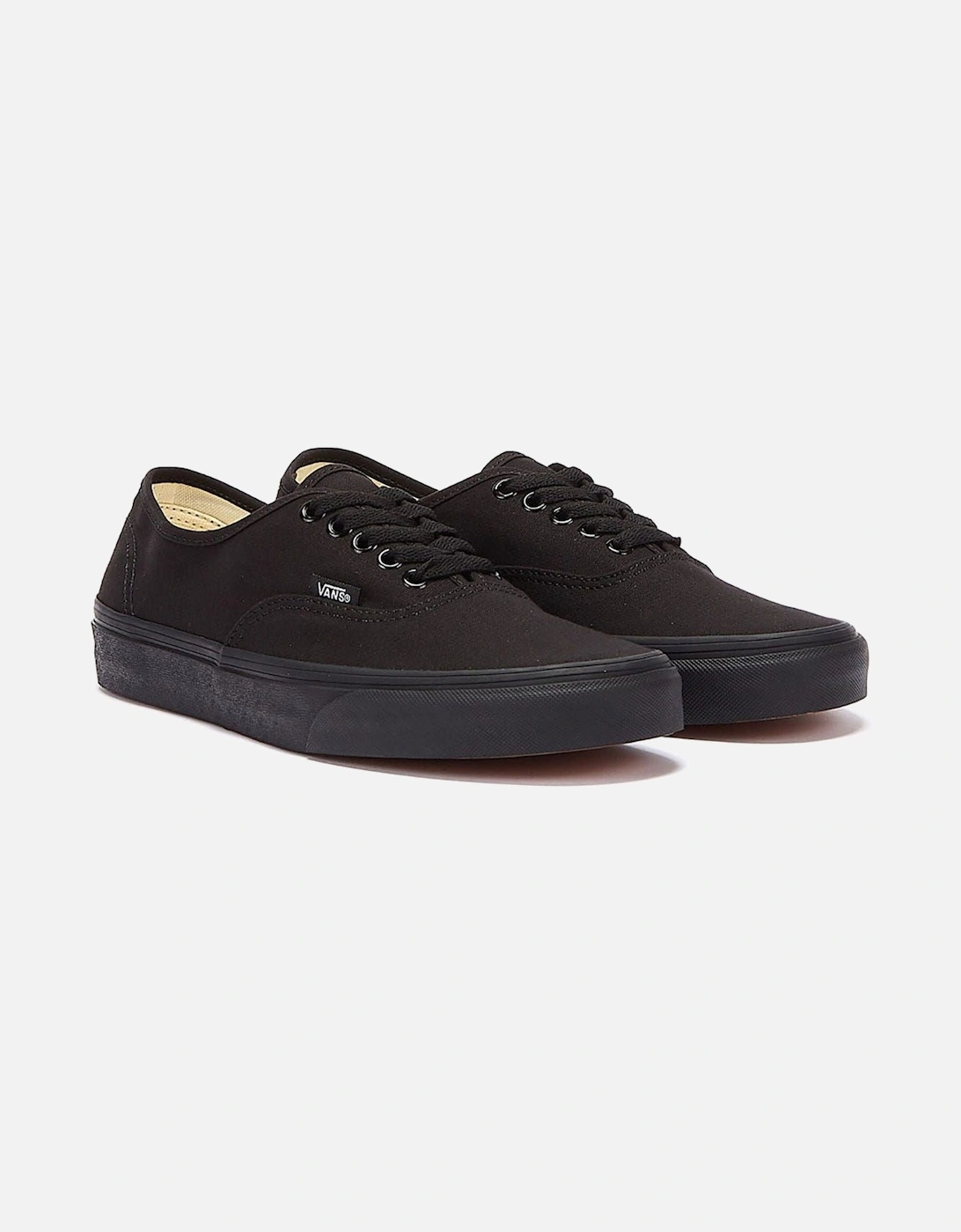 Authentic Canvas True Black Trainers, 10 of 9