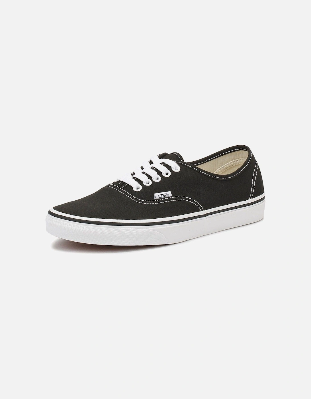 Authentic Black / White Canvas Trainers