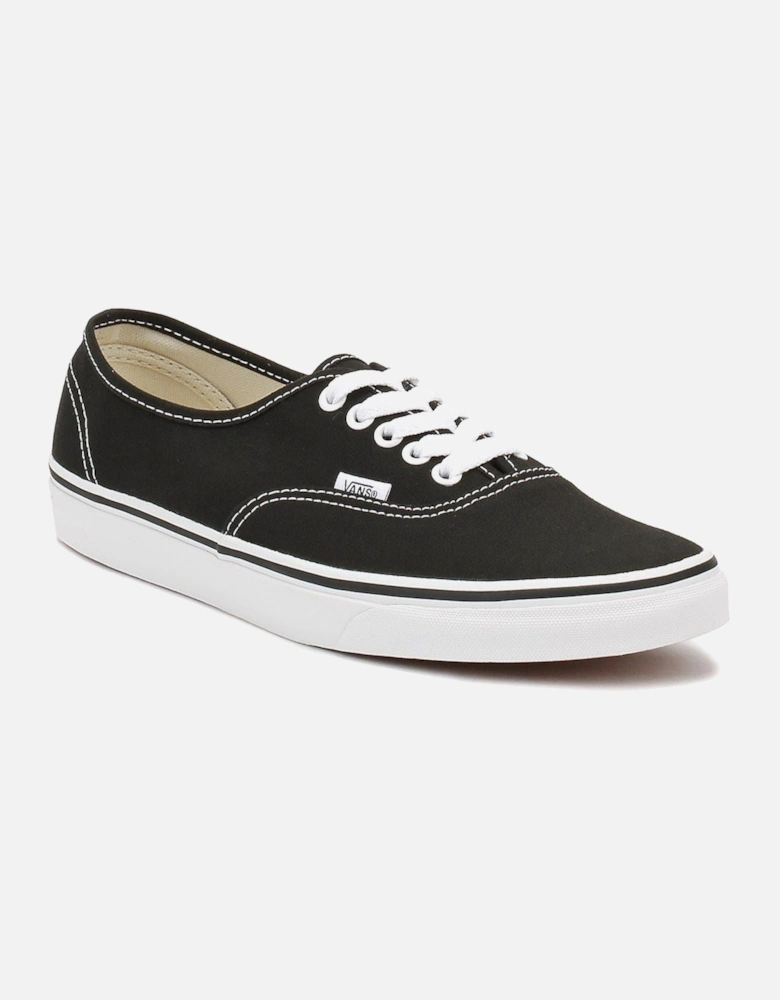 Authentic Black / White Canvas Trainers