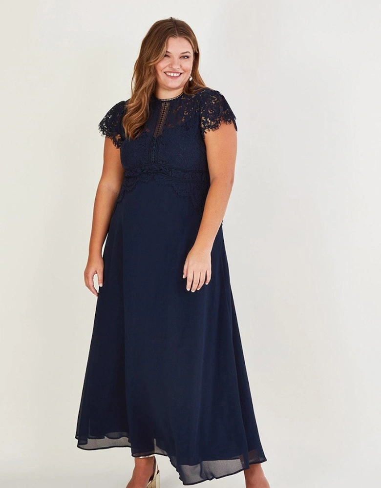 'Louise' Lace Maxi Dress