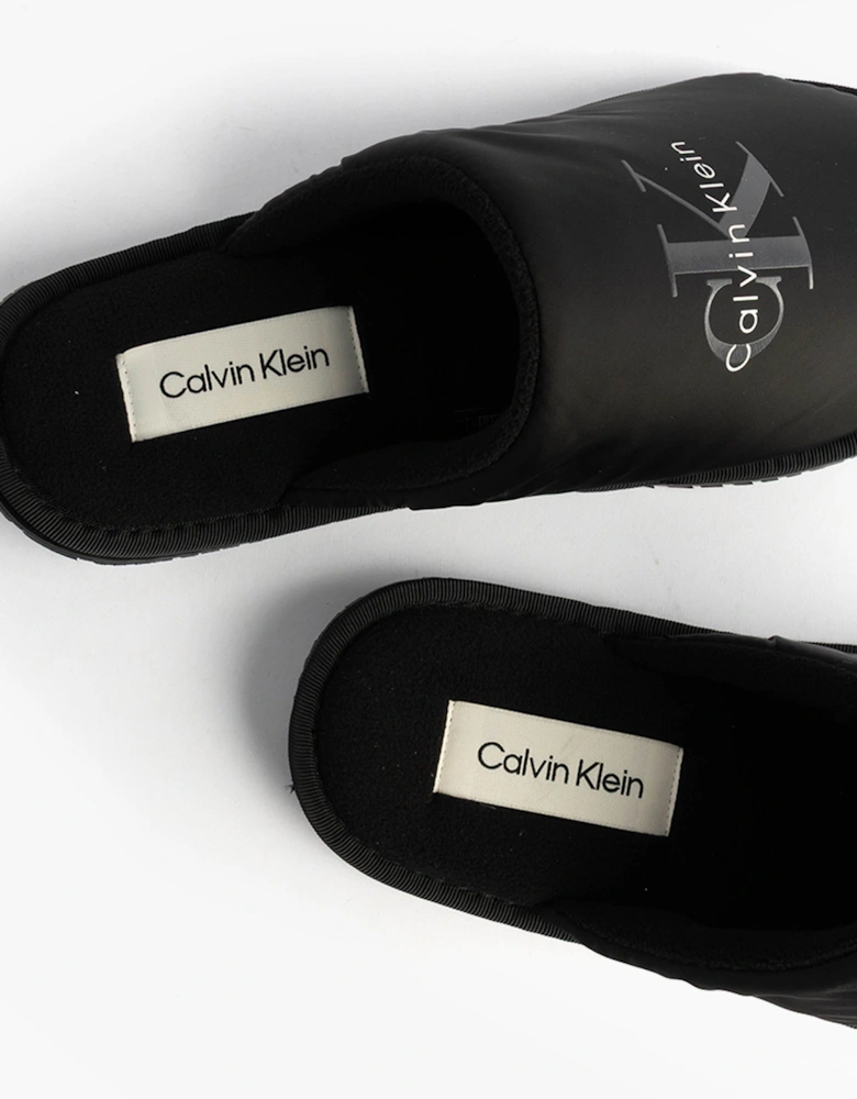 HOTEL SLIPPER MONOLOGUE Mens Slippers Triple Black