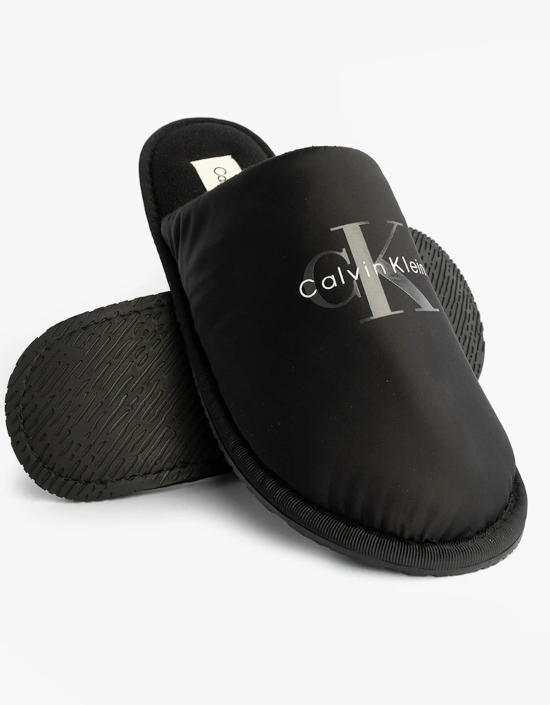 HOTEL SLIPPER MONOLOGUE Mens Slippers Triple Black