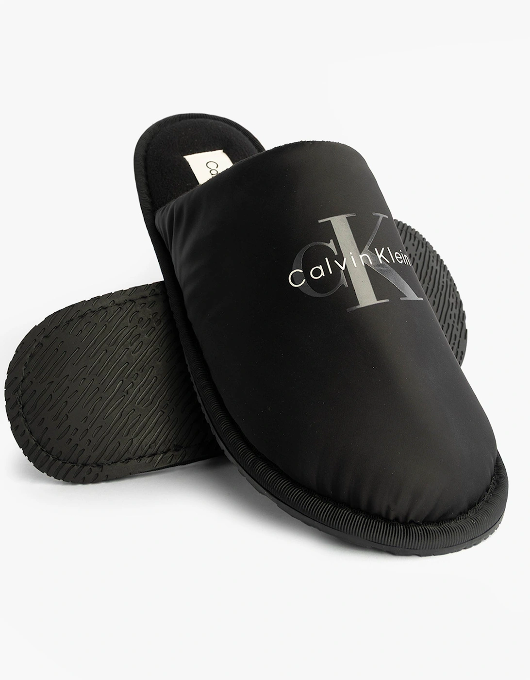 HOTEL SLIPPER MONOLOGUE Mens Slippers Triple Black, 8 of 7