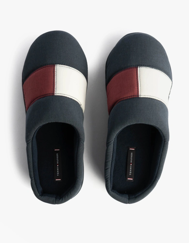 HILFIGER FLAG HOUSE Mens House Slippers Desert Sky