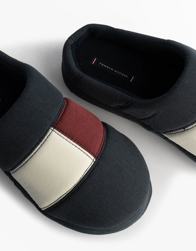 HILFIGER FLAG HOUSE Mens House Slippers Desert Sky