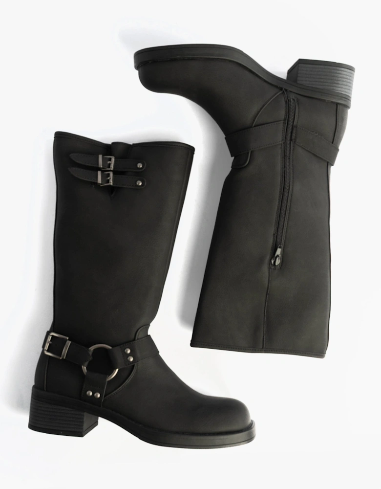 NASH Womens Boots Black