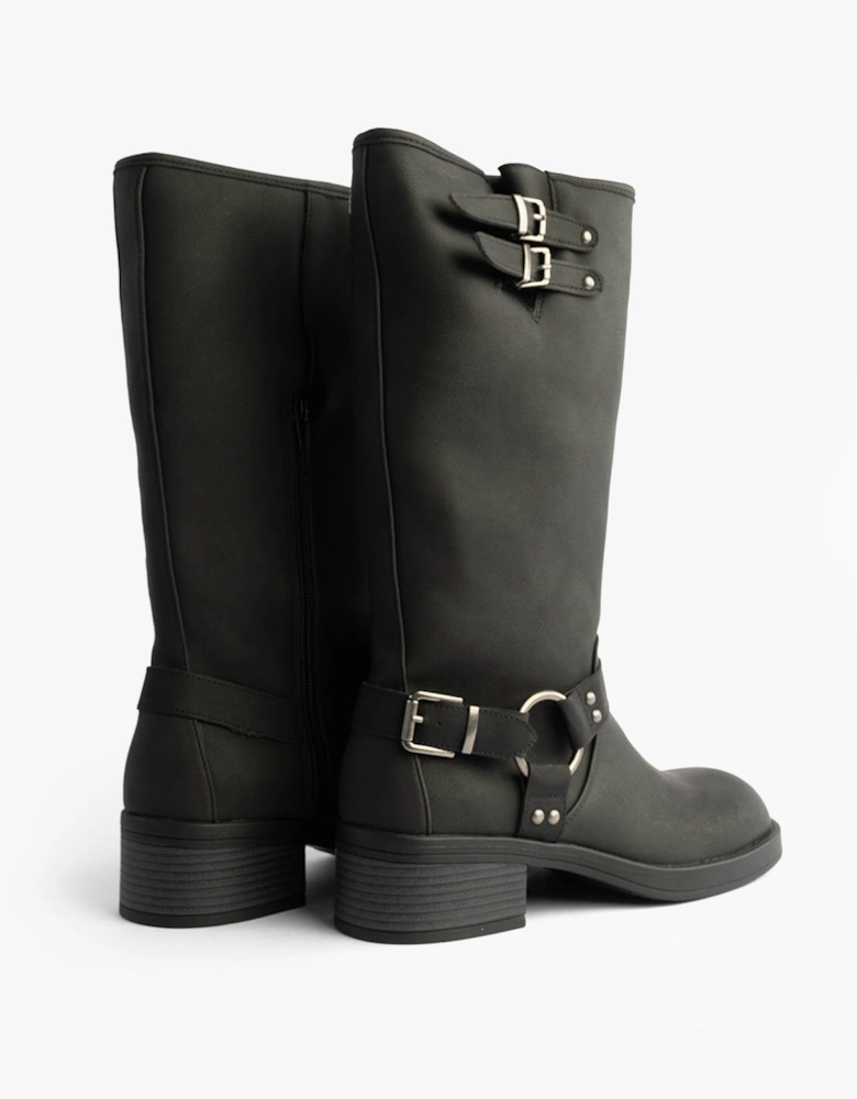 NASH Womens Boots Black