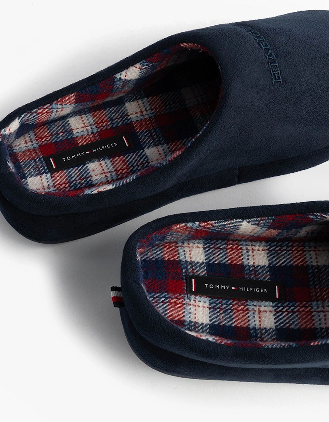 HILFIGER M SDE CHECK Mens House Slippers Desert Sky