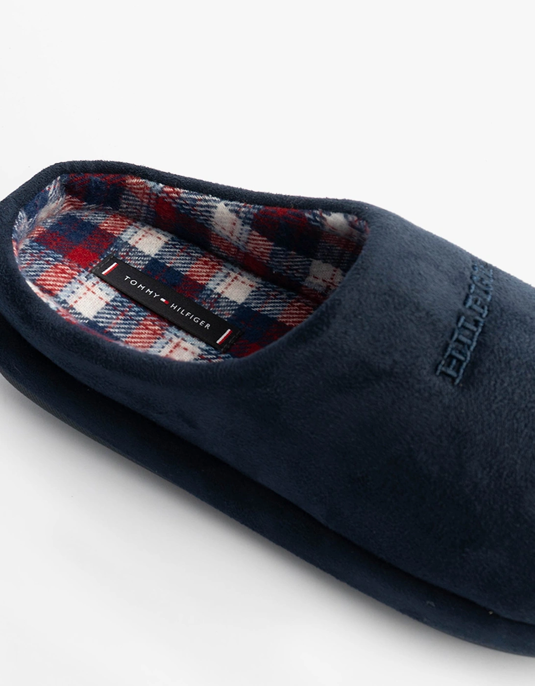 HILFIGER M SDE CHECK Mens House Slippers Desert Sky