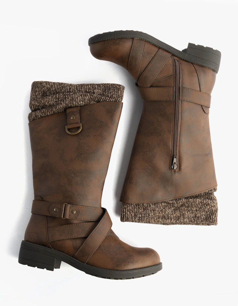 TELSA Womens Boots Brown