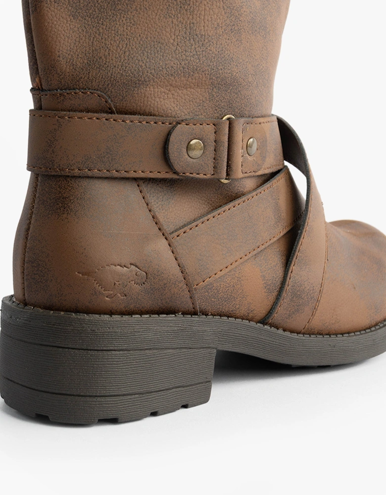 TELSA Womens Boots Brown