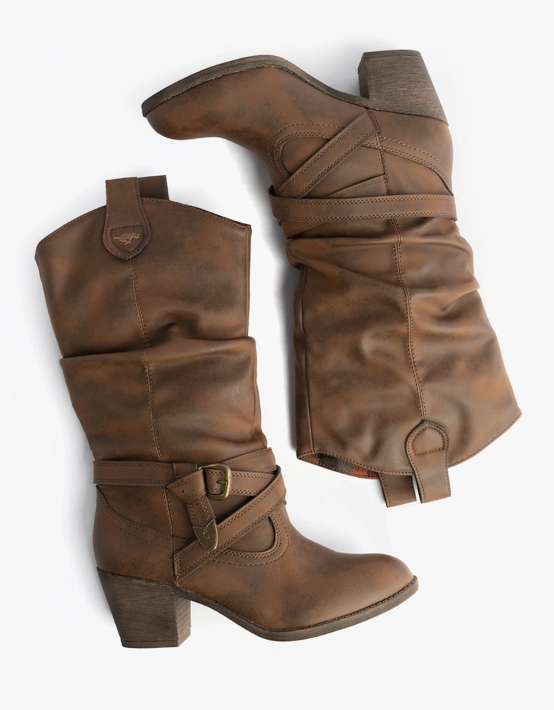 SIDESTEP Womens Boots Brown