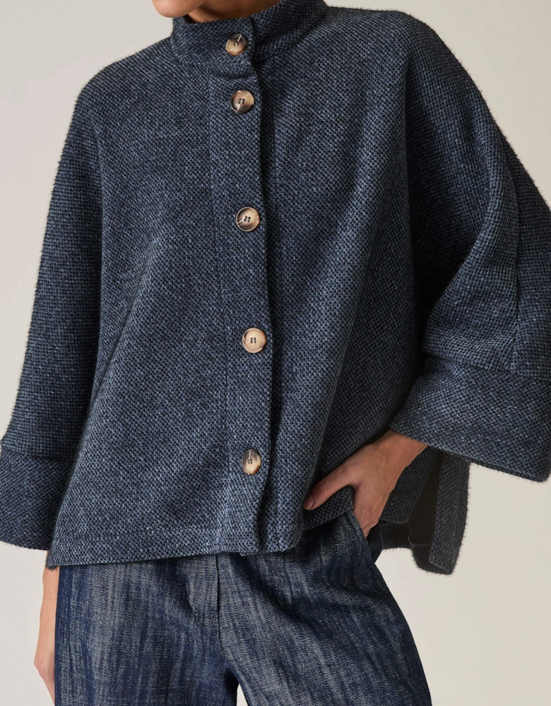 Navy Batwing Jacket