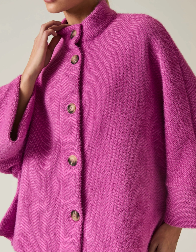 Pink Batwing Jacket