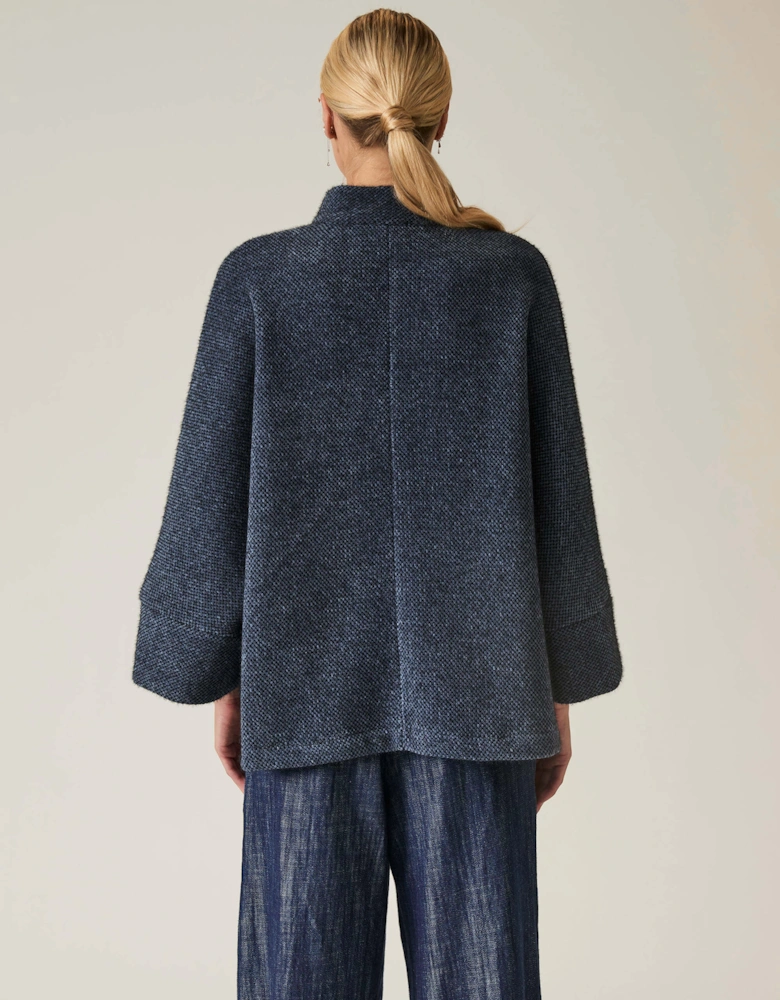 Navy Batwing Jacket