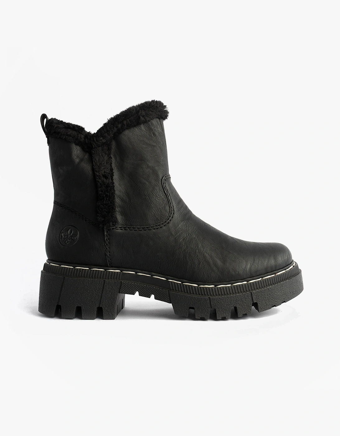 Rieker Women's 74082-00 Womens Boots Black - Size: 7.5
