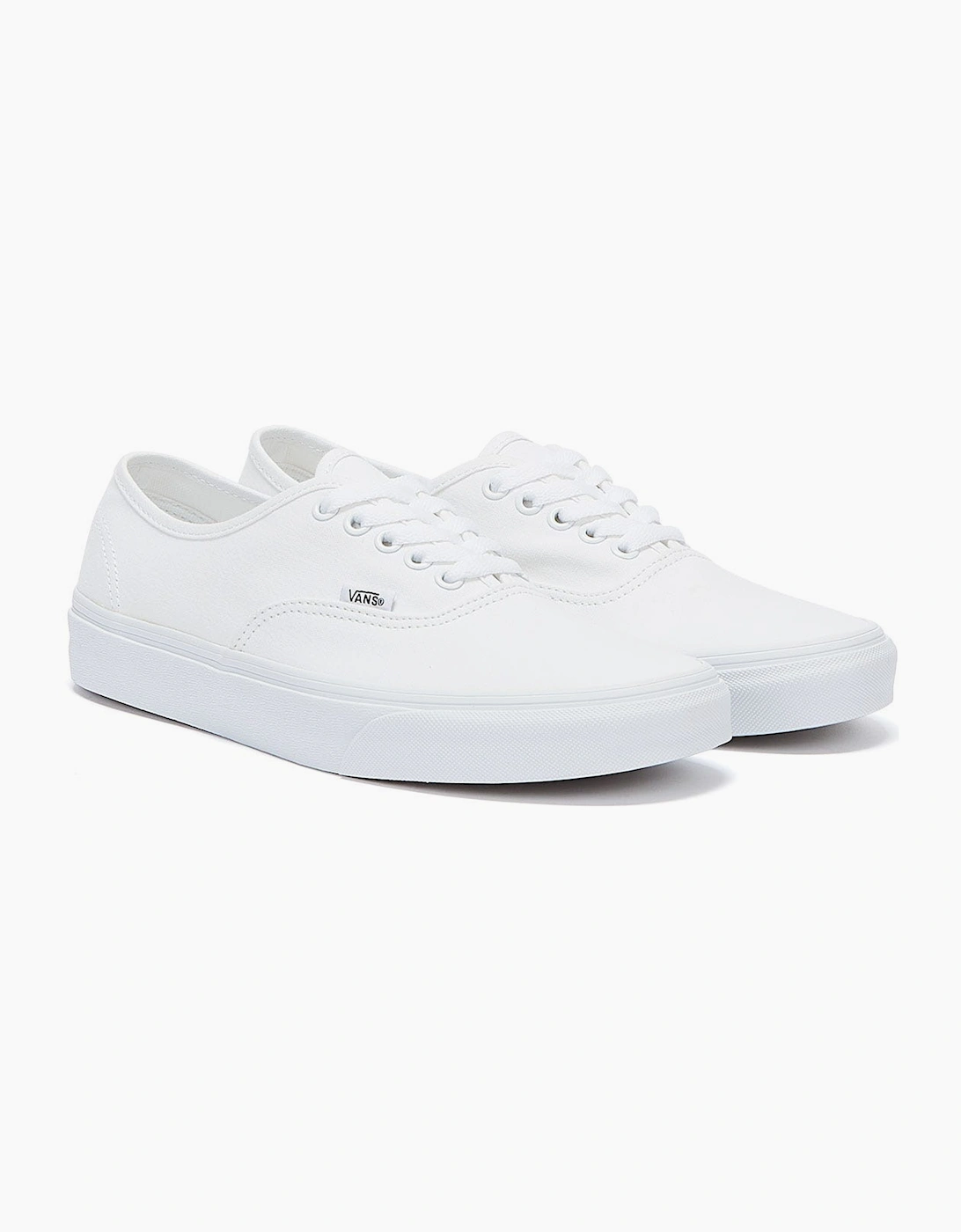 Vans Men's White Authentic Canvas Trainers  12 Size 12