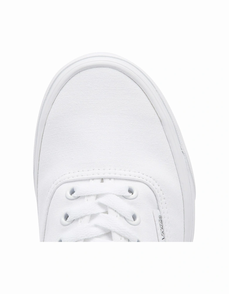 Authentic Mens White Canvas Trainers