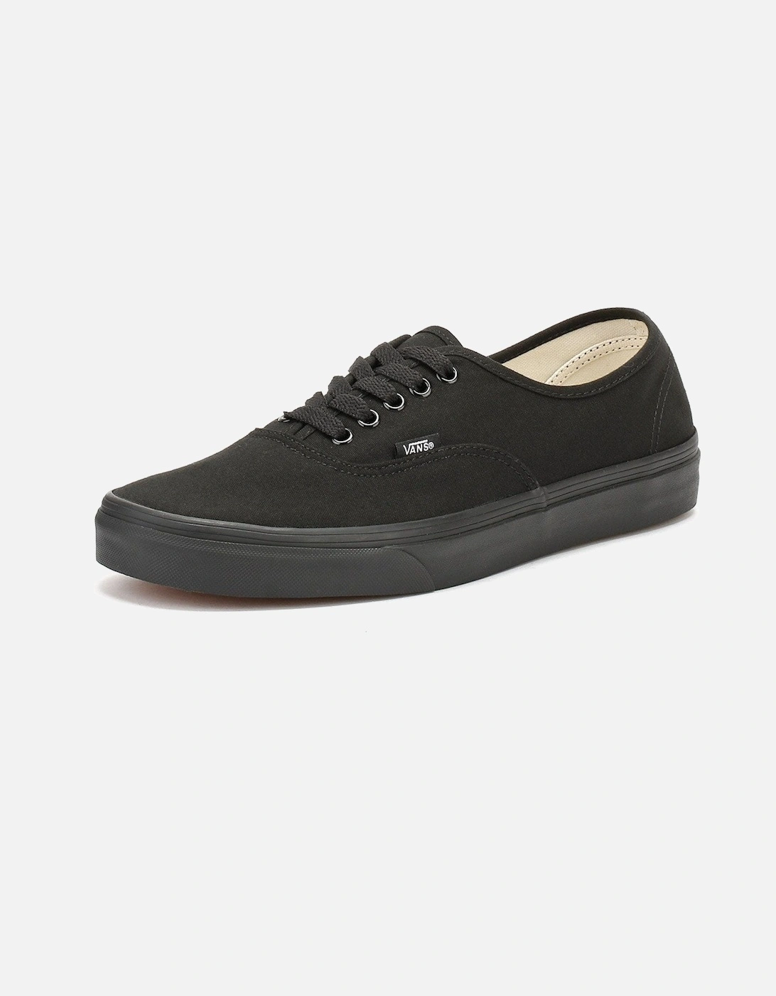Authentic Canvas True Black Trainers