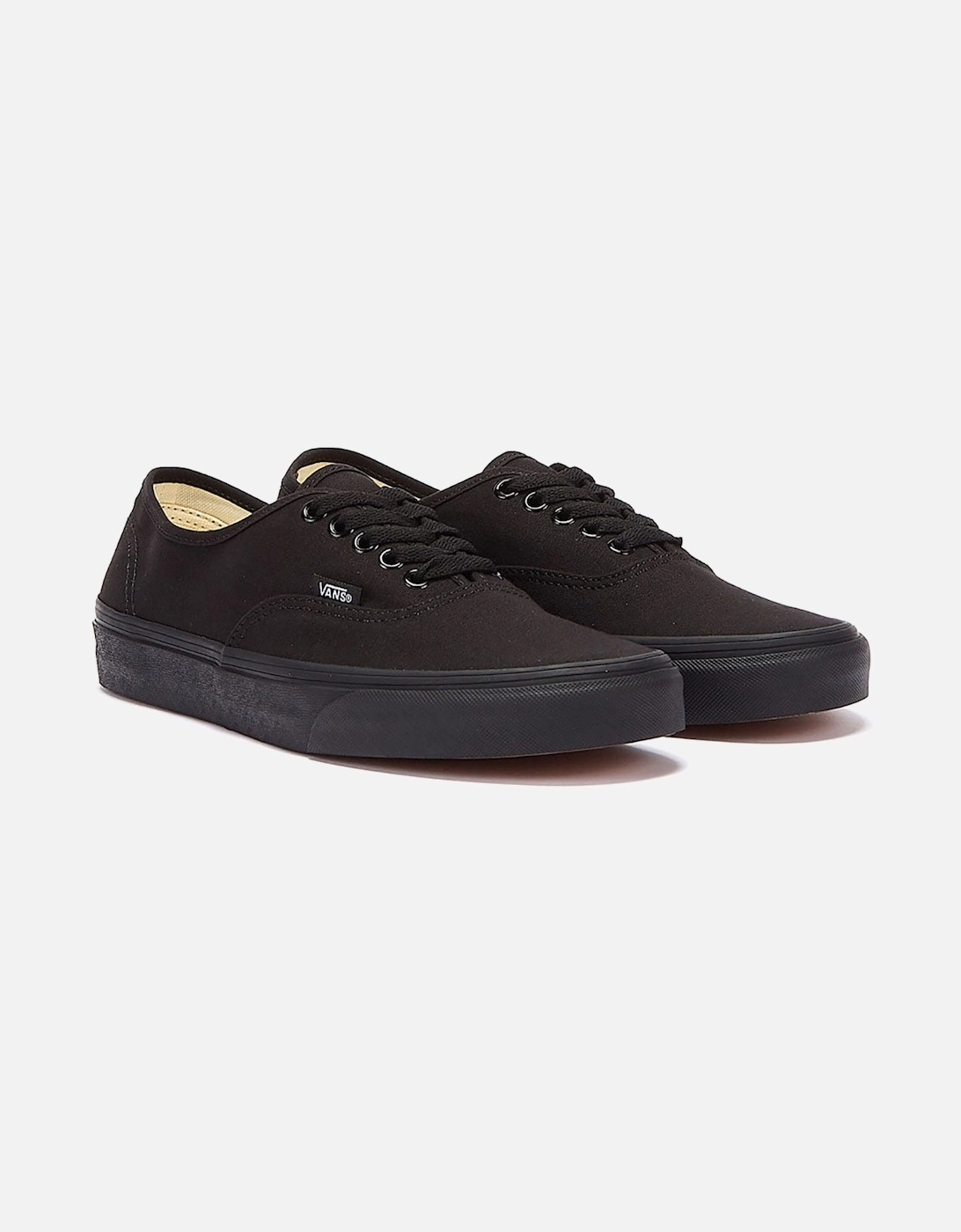 Authentic Canvas True Black Trainers, 9 of 8
