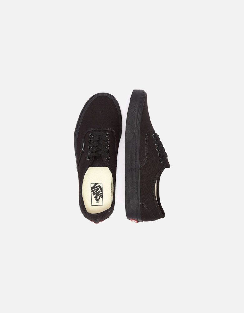 Authentic Canvas True Black Trainers