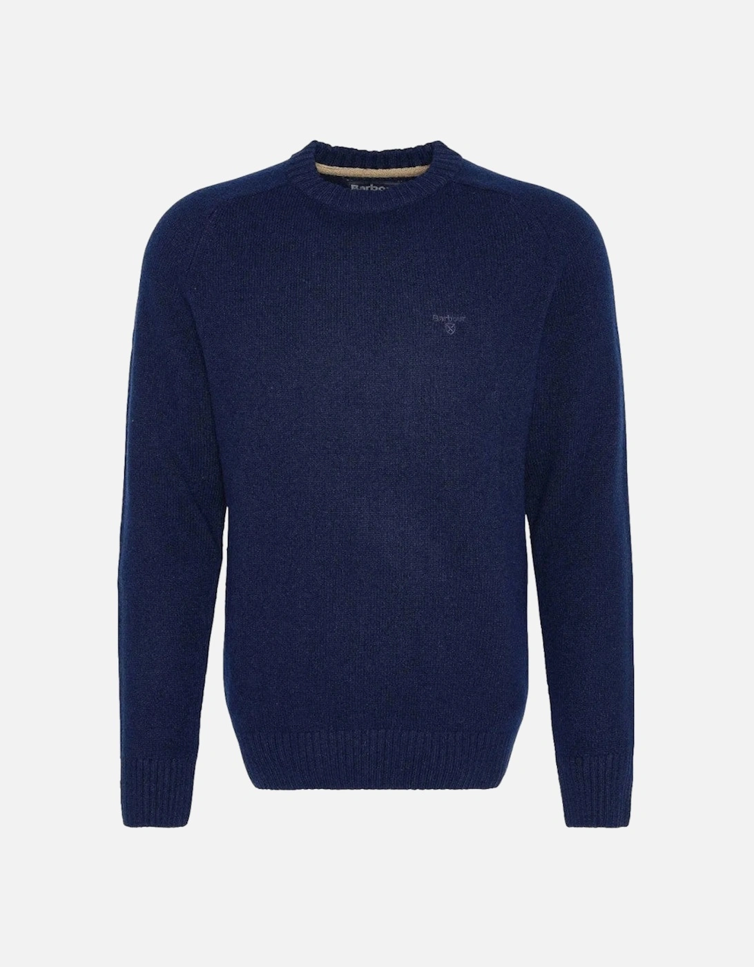 Men's Barbour Grangetown Crew Neck Sweater NY91 Navy - Size: 40
