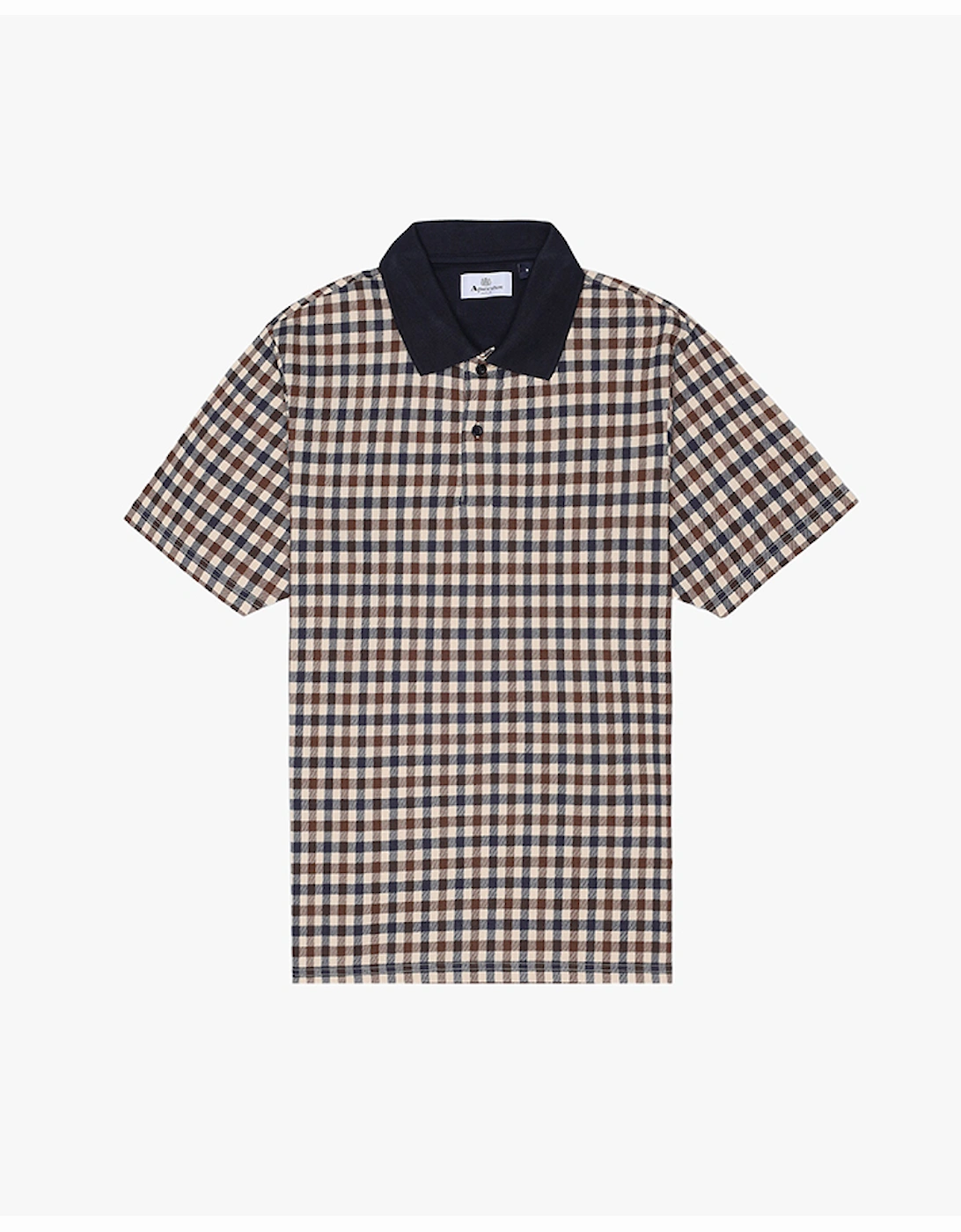 Active Club Check Piquet Polo Shirt, 4 of 3