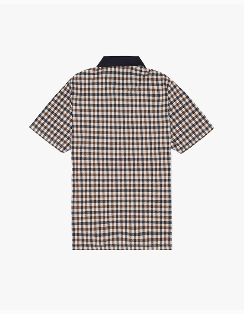Active Club Check Piquet Polo Shirt