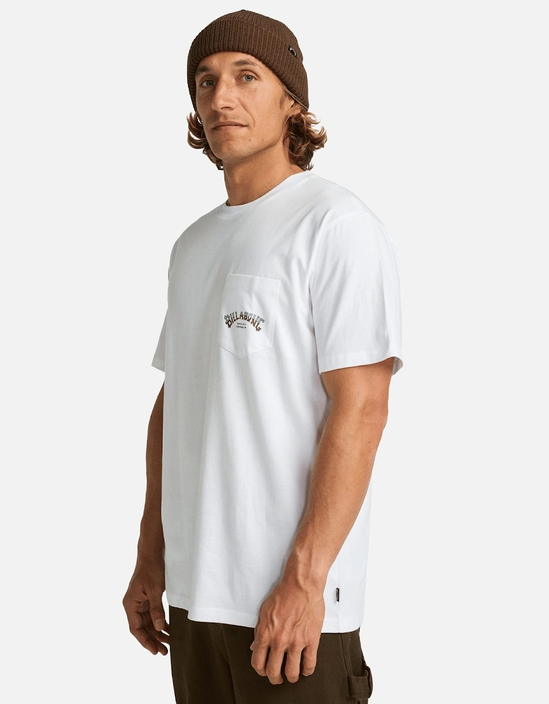 Mens Stacked Arch Short Sleeve T-Shirt, 2 of 1