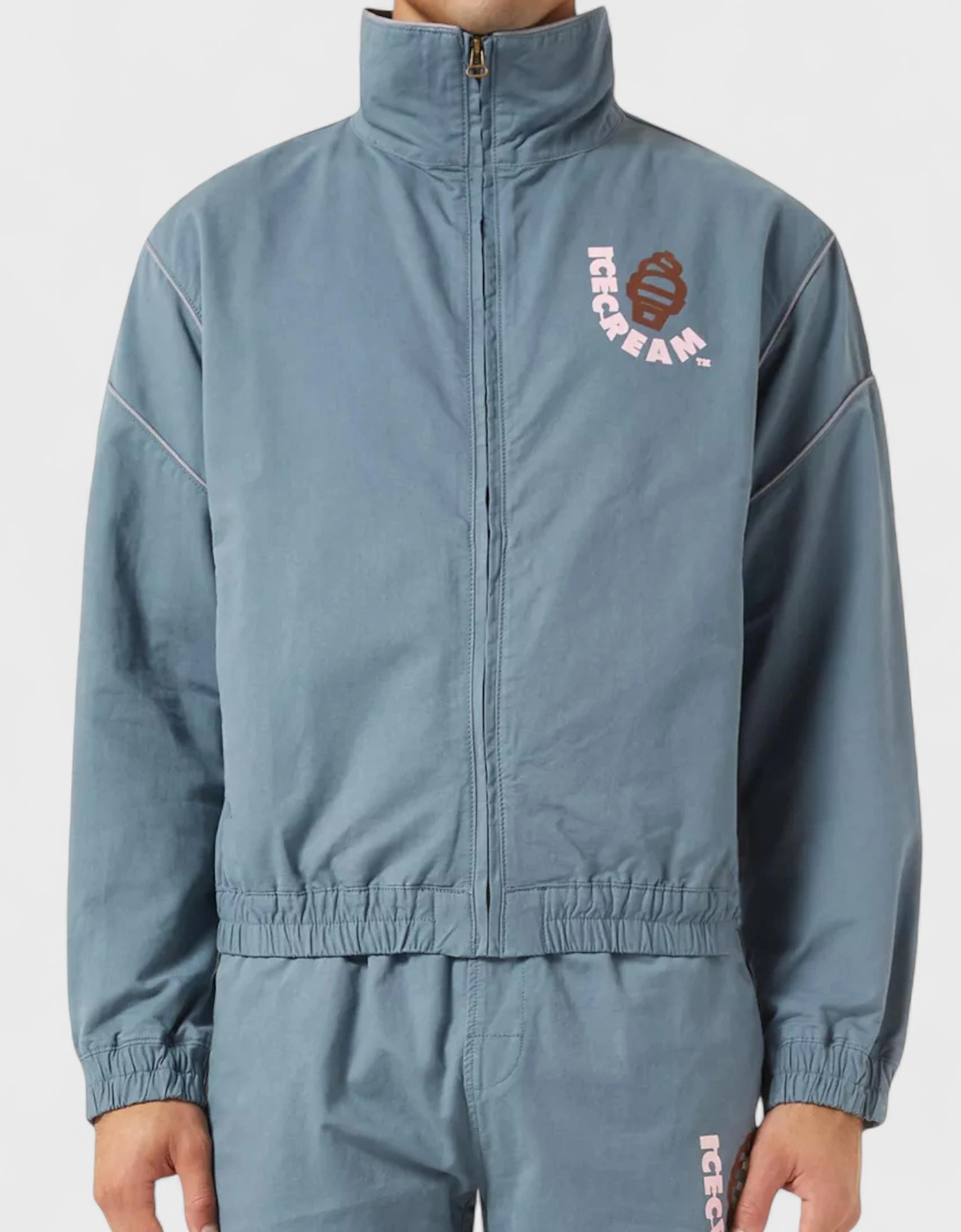 Soft Serve Track Jacket in Blue