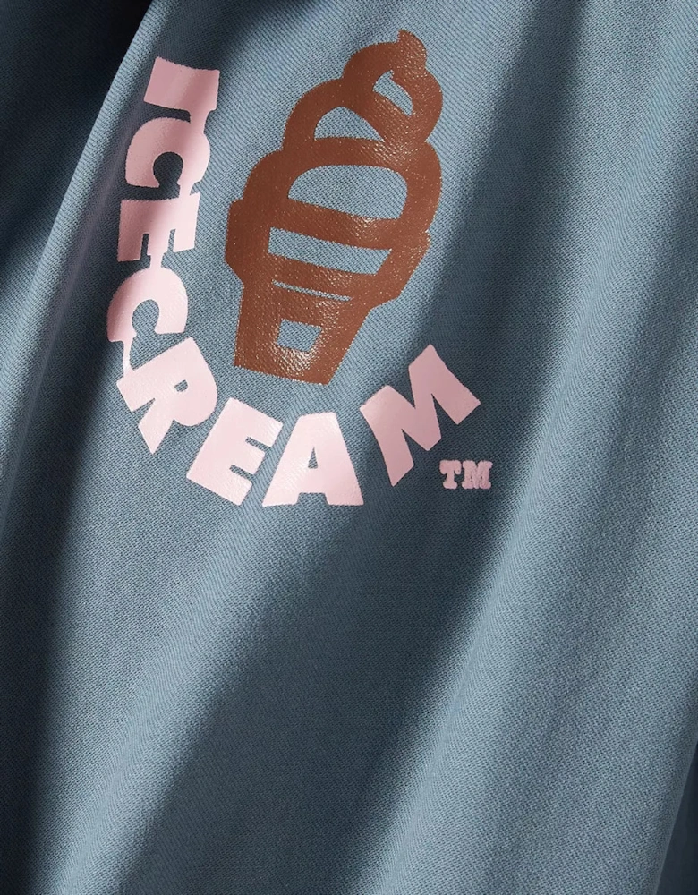 Soft Serve Track Jacket in Blue