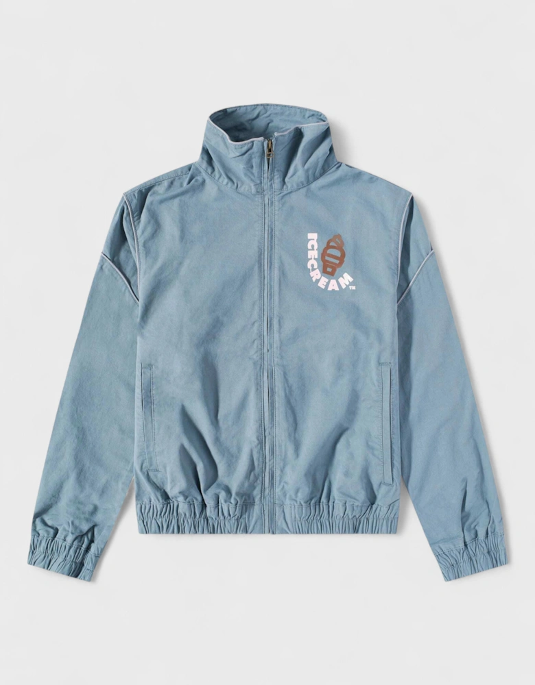Soft Serve Track Jacket in Blue