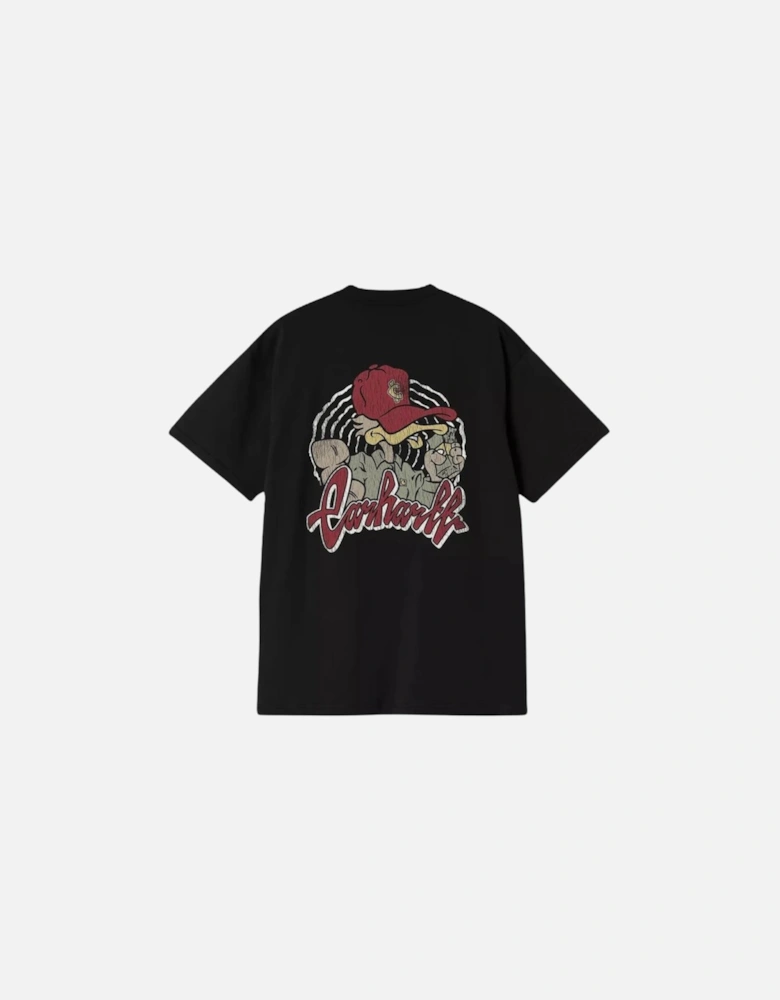 S/S Chedda Organic Cotton T-Shirt - Black