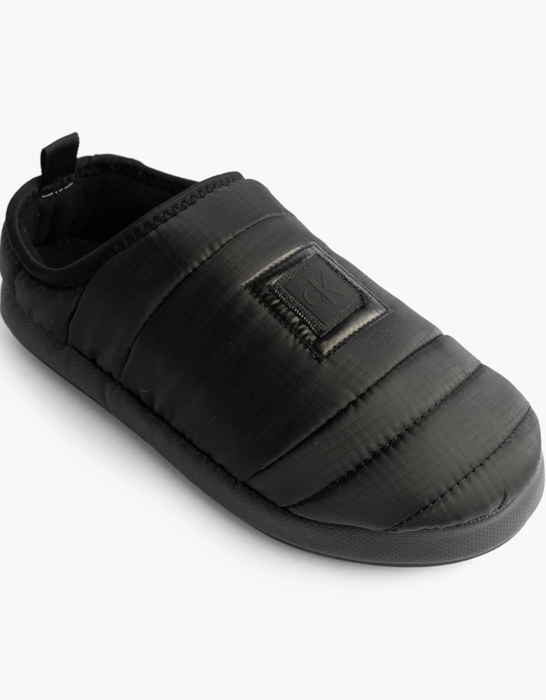 HOME SLIPPER NYL PAT Womens Slippers Black