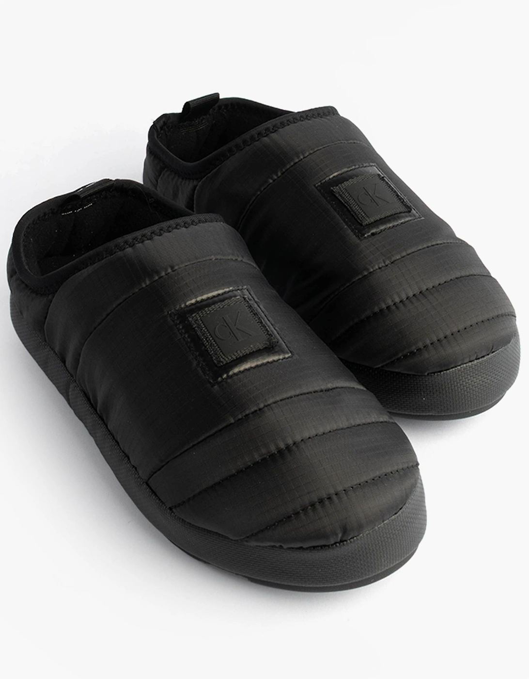 HOME SLIPPER NYL PAT Womens Slippers Black