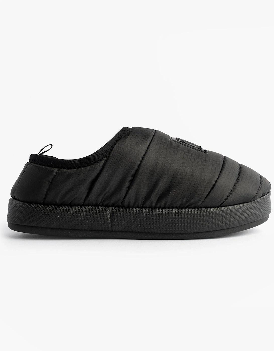 HOME SLIPPER NYL PAT Womens Slippers Black, 8 of 7