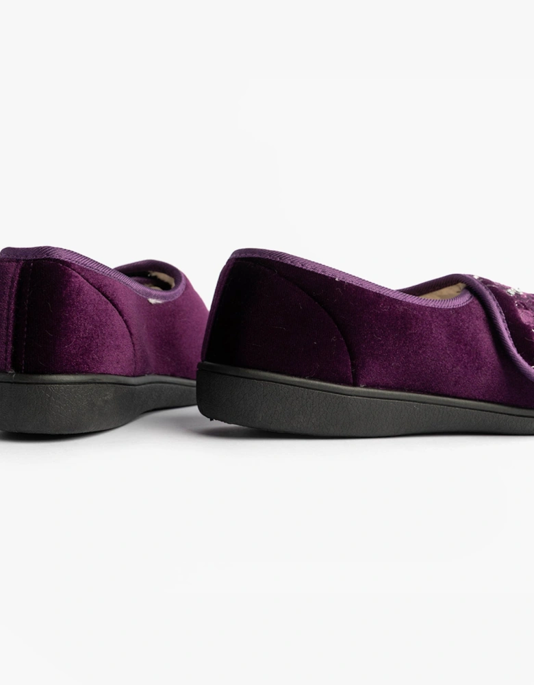 FAYE 2 Womens Slippers Purple