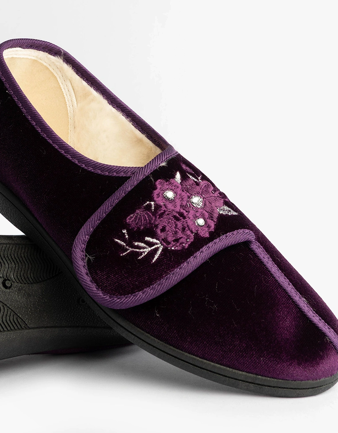 FAYE 2 Womens Slippers Purple