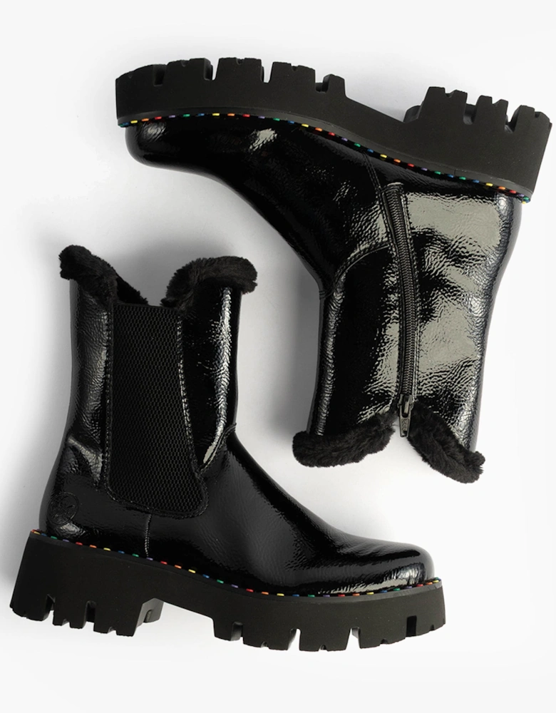 Y3350-00 Womens Boots Black