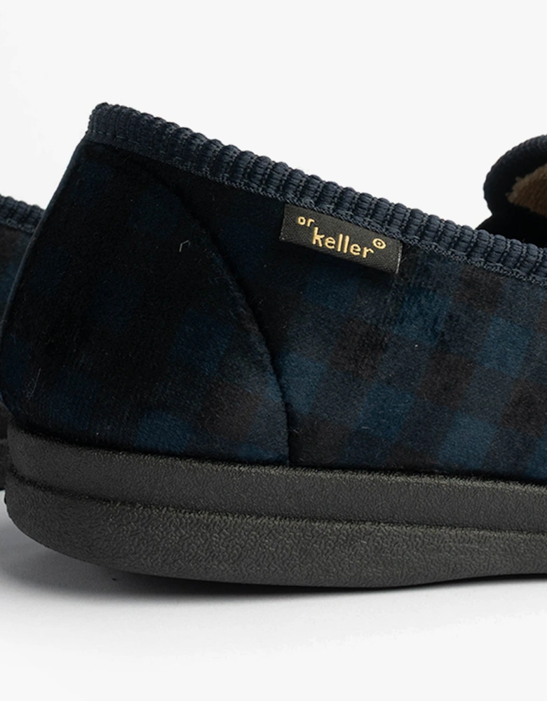DARREN GUSS Mens Slippers Navy
