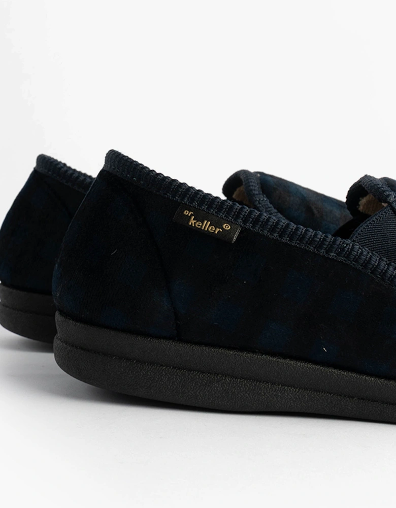 DARREN GUSS Mens Slippers Navy