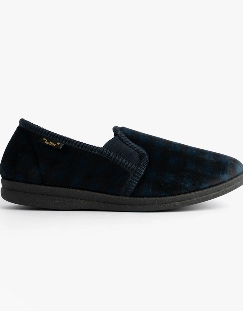 DARREN GUSS Mens Slippers Navy