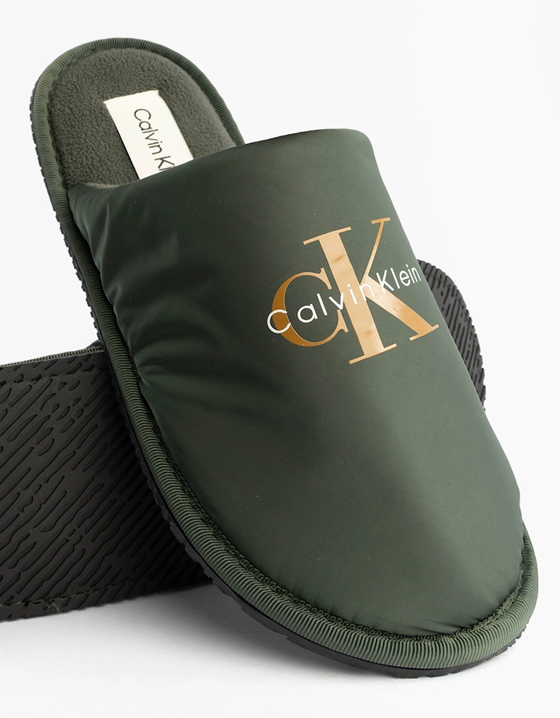 HOTEL SLIPPER MONOLOGUE Mens Slippers Thyme