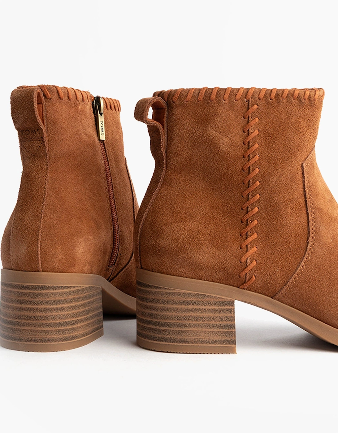 DELILAH Womens Ankle Boots Brown