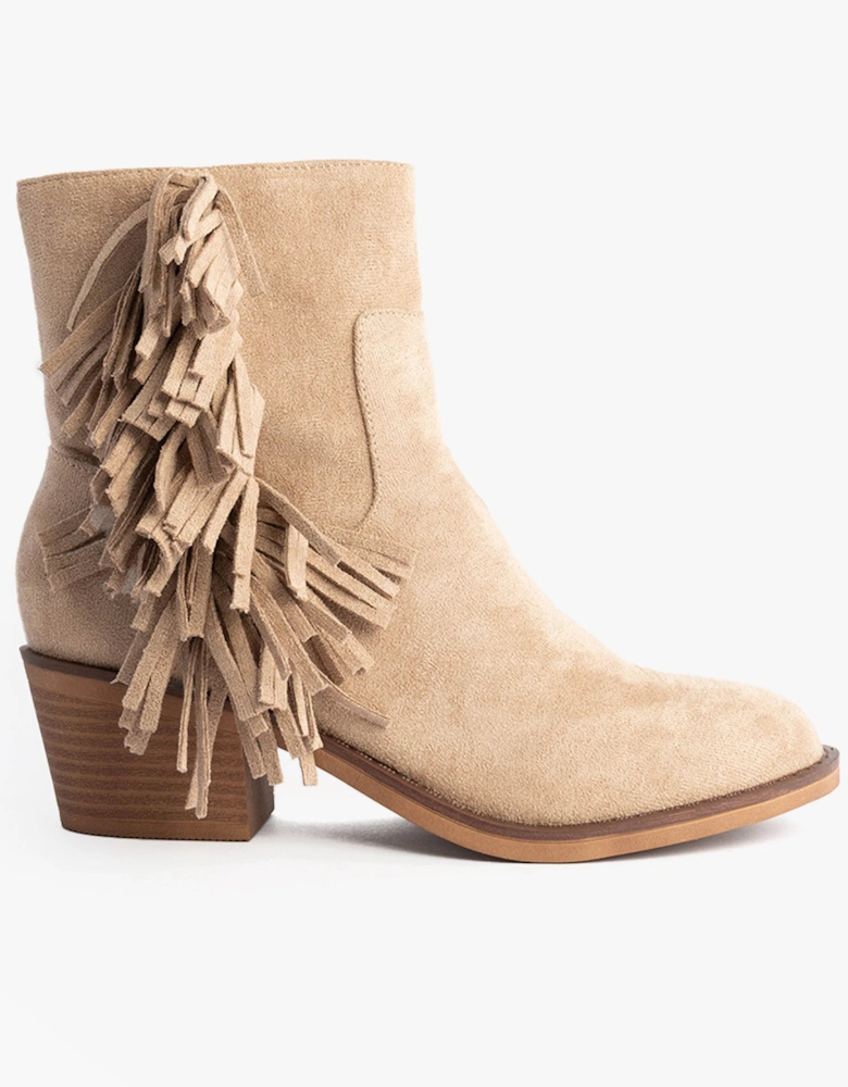 YANKEE Womens Boots Taupe