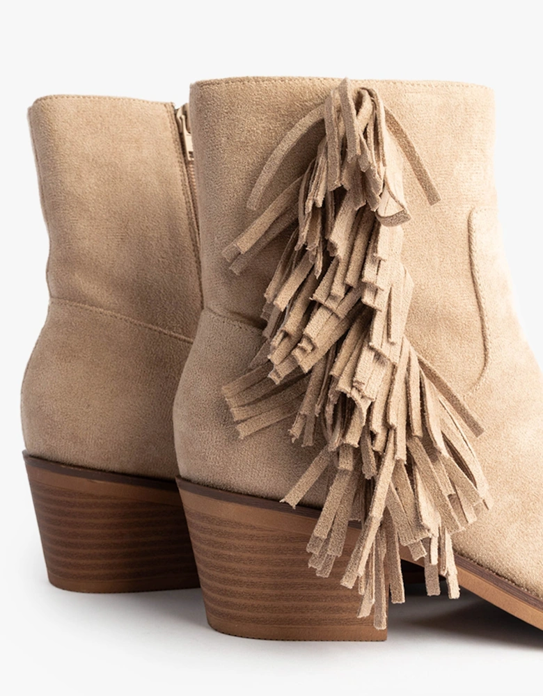 YANKEE Womens Boots Taupe