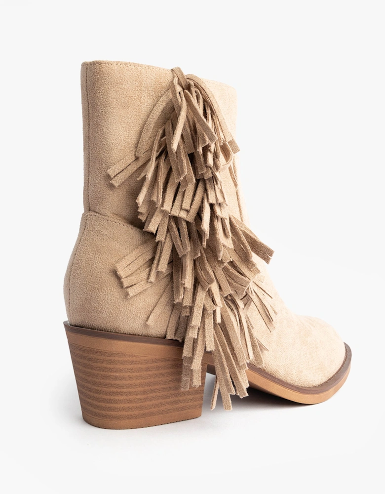 YANKEE Womens Boots Taupe