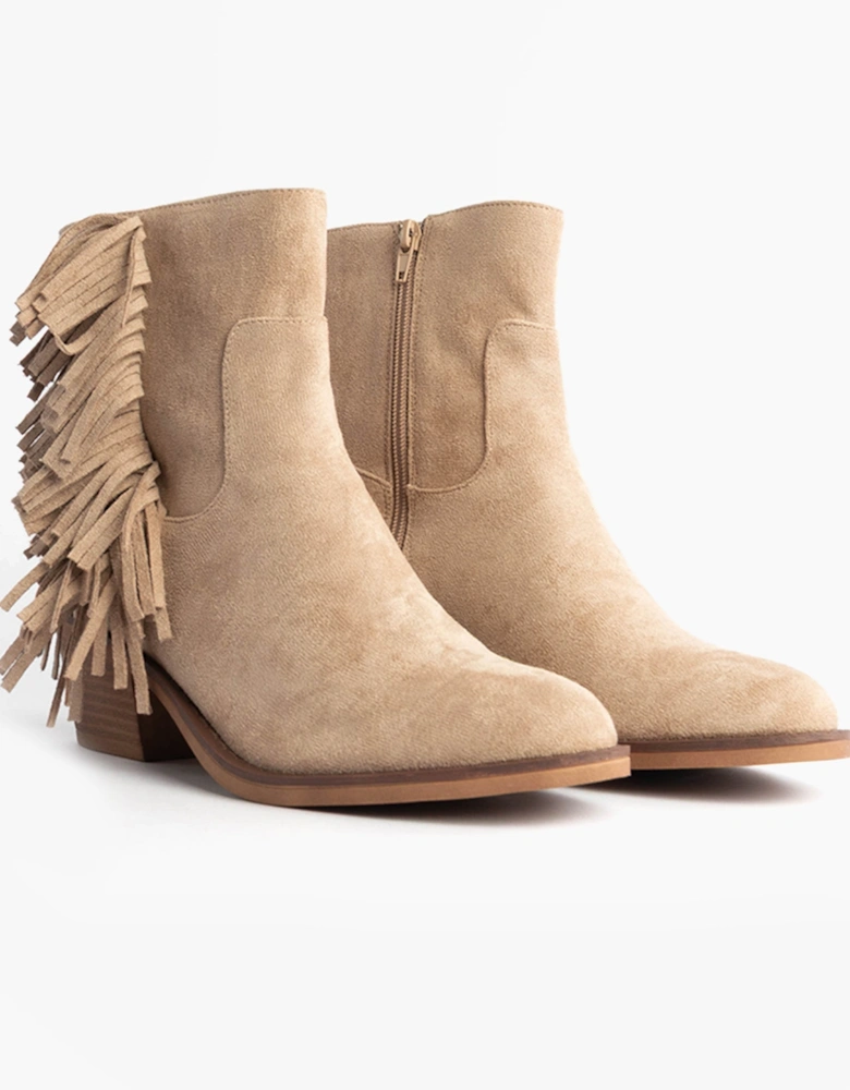 YANKEE Womens Boots Taupe