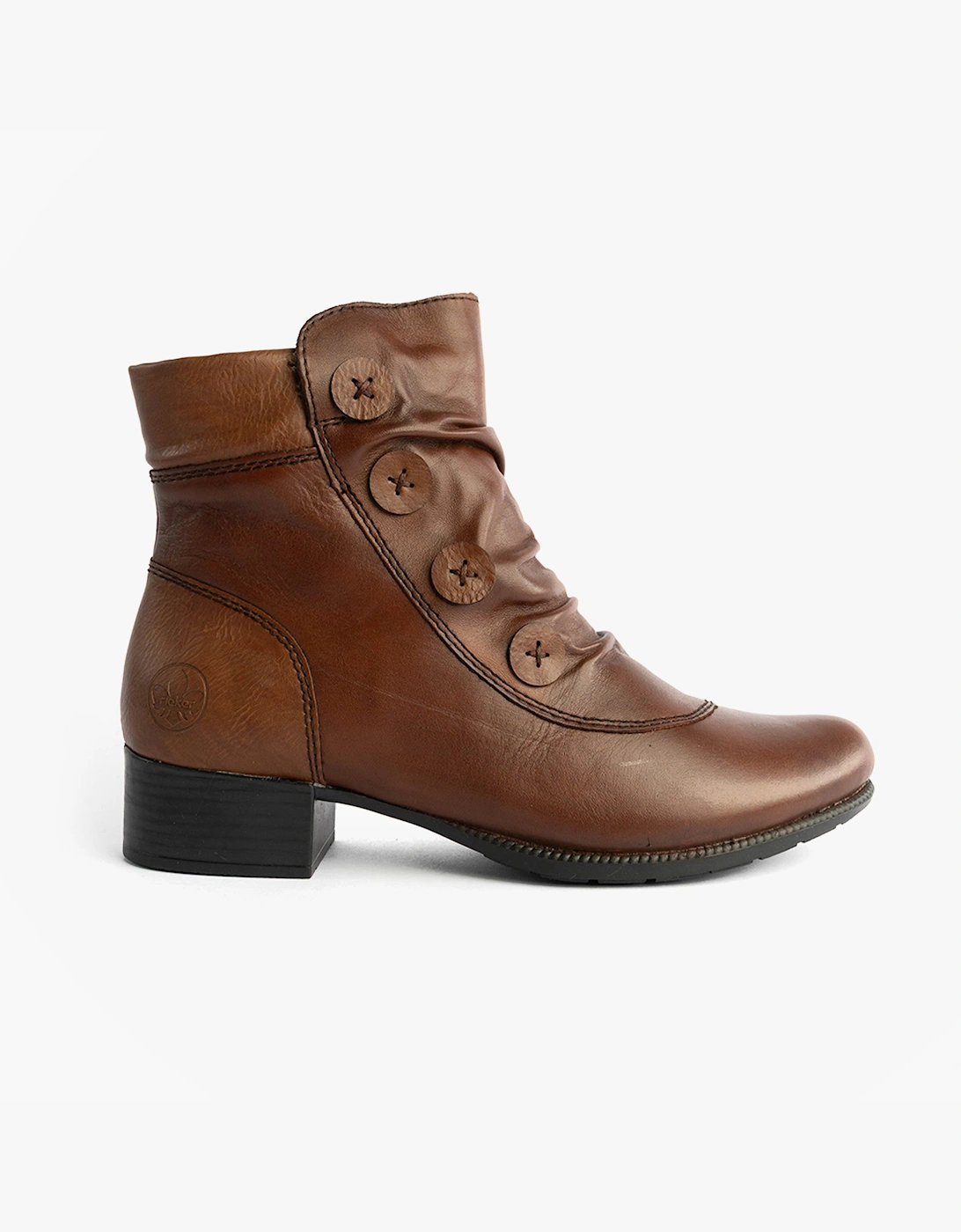 Women's Rieker 78659-22 Womens Boots Brown - Size: 6.5