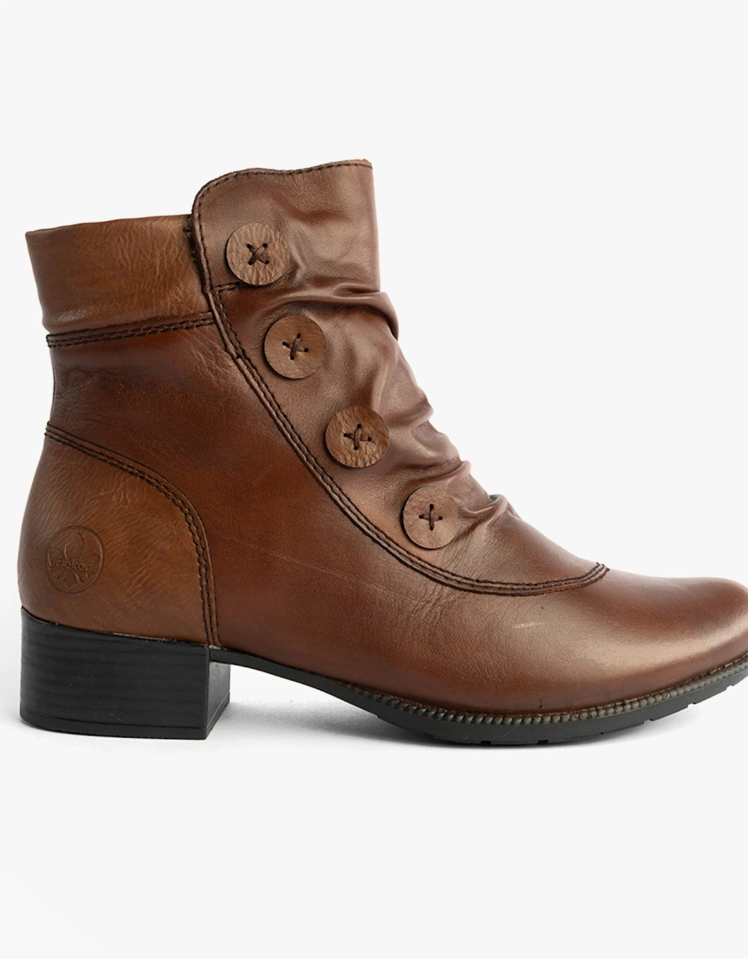 78659-22 Womens Boots Brown, 7 of 6
